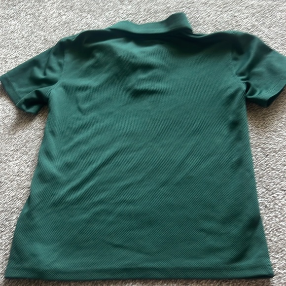 Cat & Jack Boys Medium 8/10 short sleeve green uniform polo - Picture 4 of 4